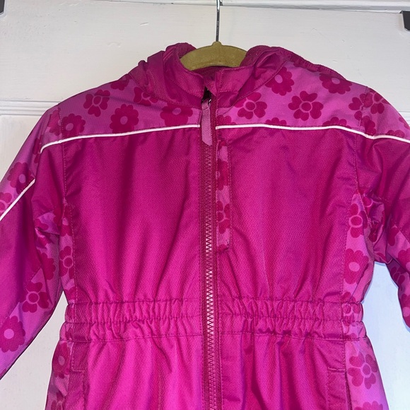 REI 2T Pink Floral Snowsuit - Picture 2 of 6